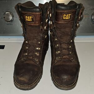 Caterpillar Brown Leather Men's Boots